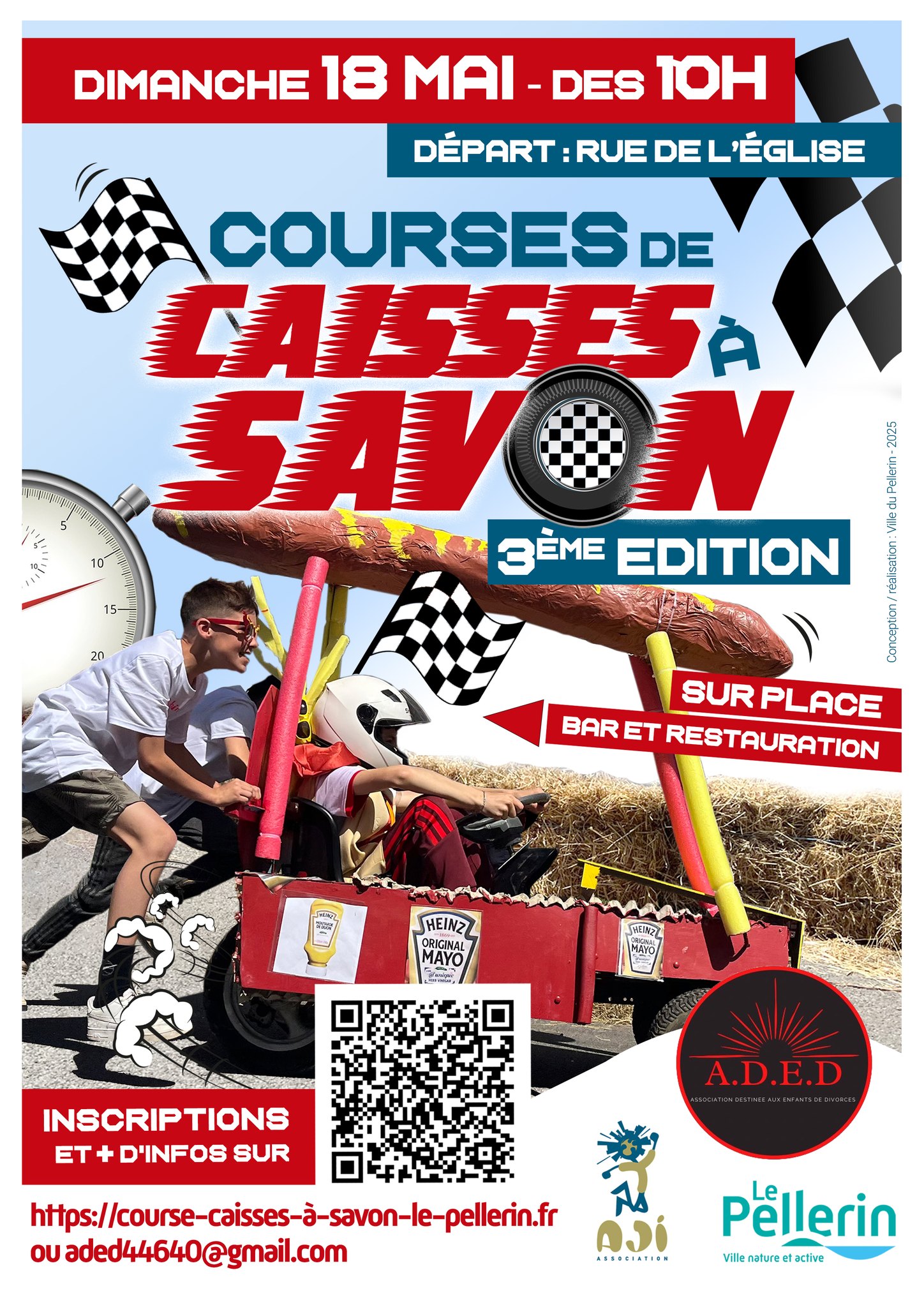 Course de caisse à savon